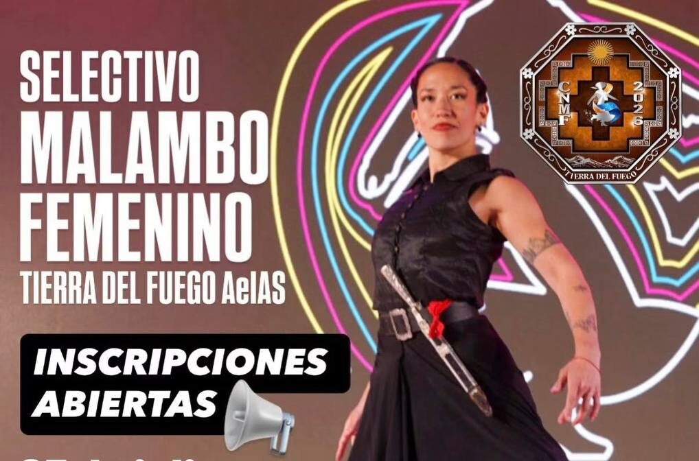 TOLHUIN VOLVERÁ A SER SEDE DEL SELECTIVO DE MALAMBO FEMENINO TIERRA DEL FUEGO