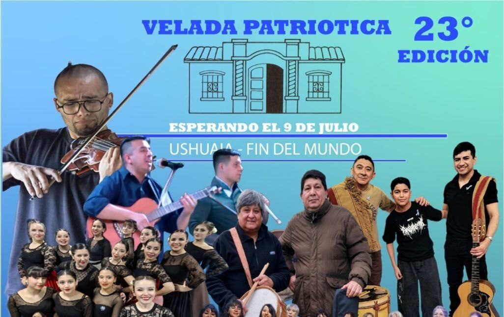 LA MUNICIPALIDAD DE USHUAIA ACOMPAÑARÁ LA 23° EDICIÓN DE LA “VELADA PATRIÓTICA” EN EL CENTRO CULTURAL ESTHER FADUL