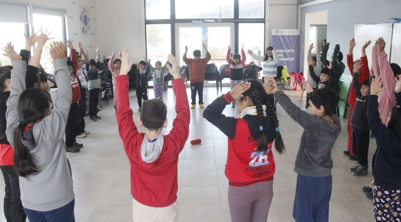 LAS INFANCIAS DISFRUTARON DE DIVERSOS TALLERES CULTURALES EN EL KYD DURANTE LAS ACTIVIDADES DE INVIERNO