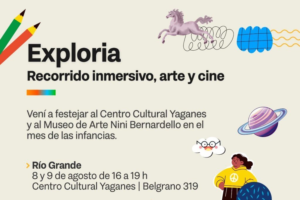 «EXPLORIA»: UN FIN DE SEMANA A PURO JUEGO, ARTE Y CREATIVIDAD