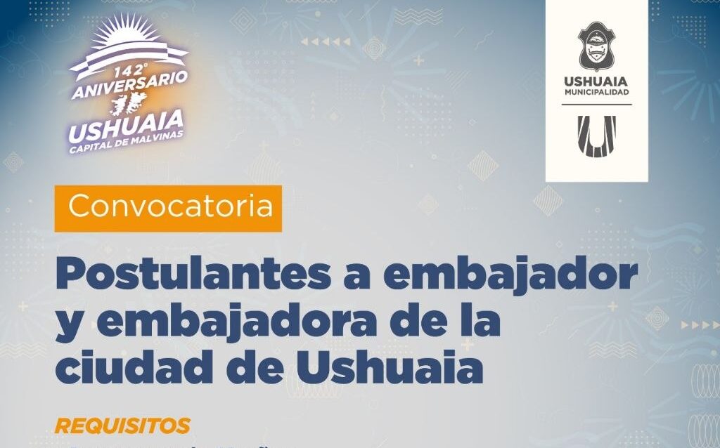 SE EXTIENDE LA CONVOCATORIA A EMBAJADOR Y EMBAJADORA DE LA CIUDAD