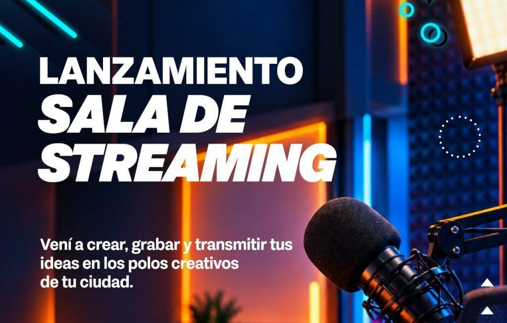 LA AGENCIA DE INNOVACIÓN RELANZA LAS SALAS DE STREAMING EN LOS POLOS CREATIVOS DE TIERRA DEL FUEGO