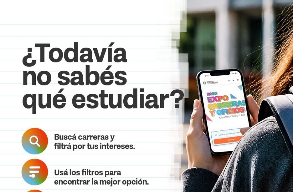 QUÉ ESTUDIAR EN TIERRA DEL FUEGO: MÁS DE 500 PROPUESTAS EDUCATIVAS DISPONIBLES EN UNA SOLA PLATAFORMA